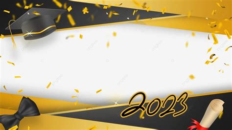 Graduation Season 2023 Textured Border Celebration, Graduation Season, 2023, Frame PNG ...