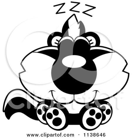 Royalty-Free (RF) Cute Skunk Clipart, Illustrations, Vector Graphics #1