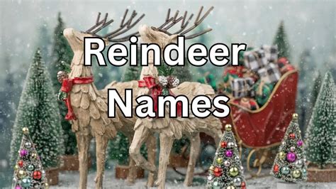 200+ Names for Reindeer (Funny, Cute, Unique, and More!)