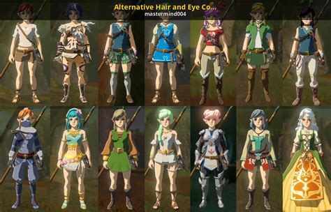 Alternative Hair and Eye Color for Linkle(V2 only) [The Legend of Zelda ...