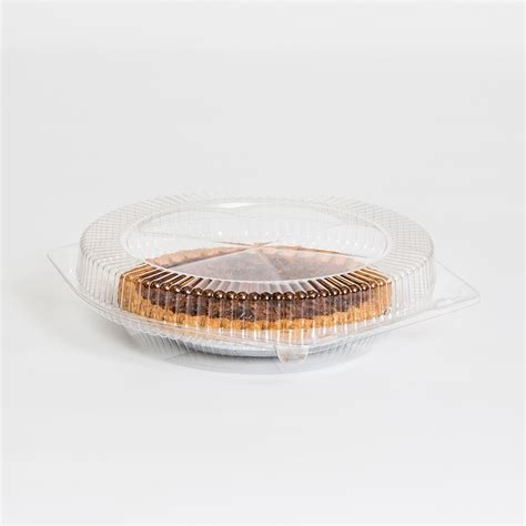 Inline Plastics Sure Lock Pie Container, 10" | 200/Case - Splyco