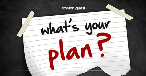 Why failing to plan really does mean planning to fail | Royston Guest