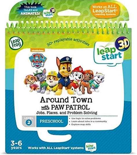 Buy LeapFrog LeapStart Paw Patrol Activity Book 3D Enhanced from £9.99 ...