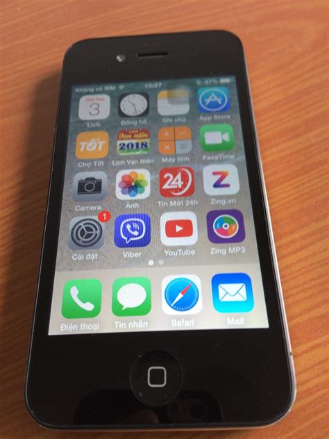 iPhone 4s-16Gb Black QT.IOS 8.4.1 - 500.000đ | Nhật tảo