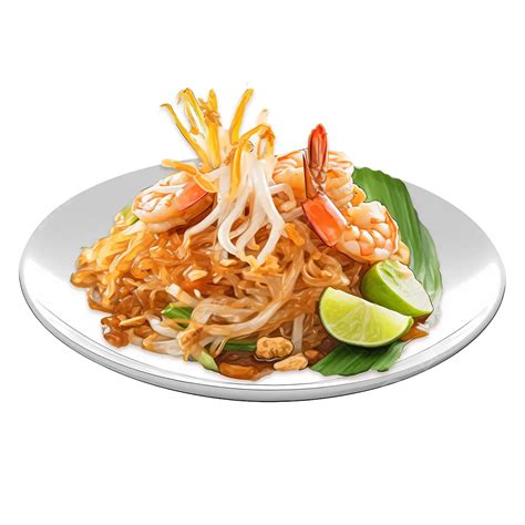 Pad Thai Street Food, Pad Thai, Phat Thai, Thai Food PNG Transparent Clipart Image and PSD File ...