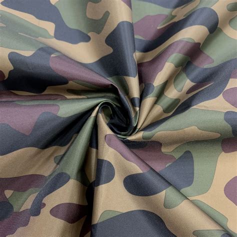 Camouflage print 4oz WATERPROOF FABRIC PU Camouflage print - EU Fabrics