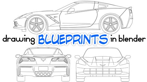 Drawing Car Blueprints in Blender - BlenderNation