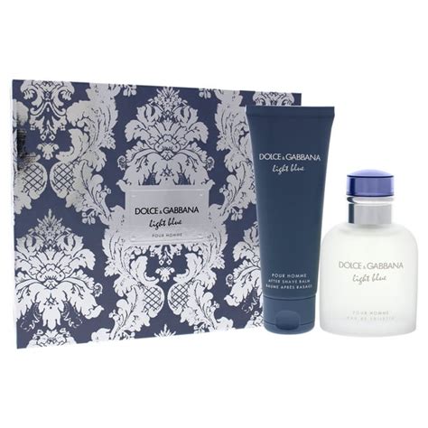 Dolce & Gabbana Light Blue Cologne Gift Set for Men, 2 Pieces - Walmart.com - Walmart.com