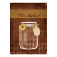 Mason Jar Wedding Invitations - Lots of Wedding Ideas.com