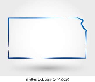 Kansas Outline Vector Images, Stock Photos & Vectors | Shutterstock