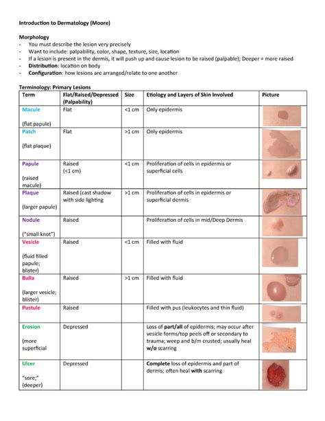 1. Introduction to Dermatology (Moore ... Wound Care Nursing, Nursing ...