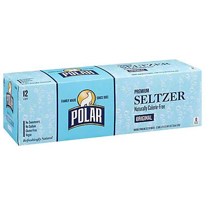 Polar Seltzer Water Original 12 oz Cans, 12 pk | Central Market ...