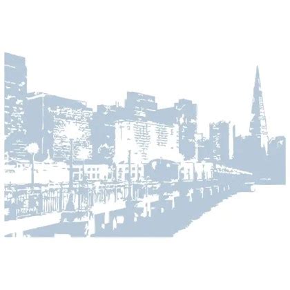 Free City Skyline Vector Image