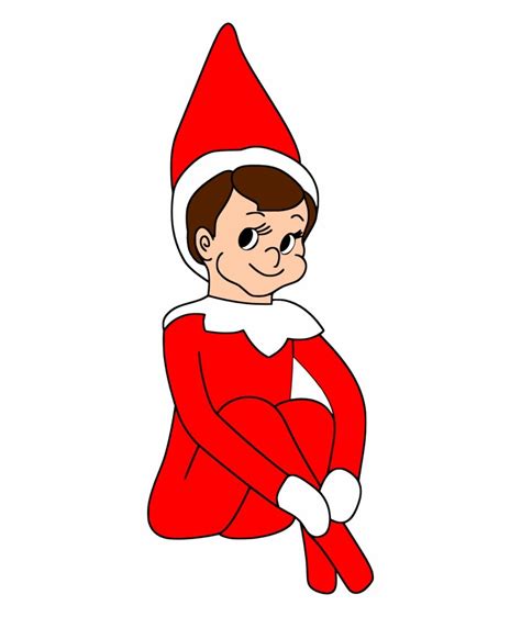 Elf on a Shelf SVG | Etsy