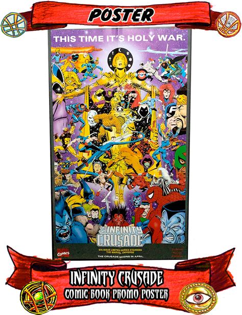 Infinity Crusade comic book promo poster
