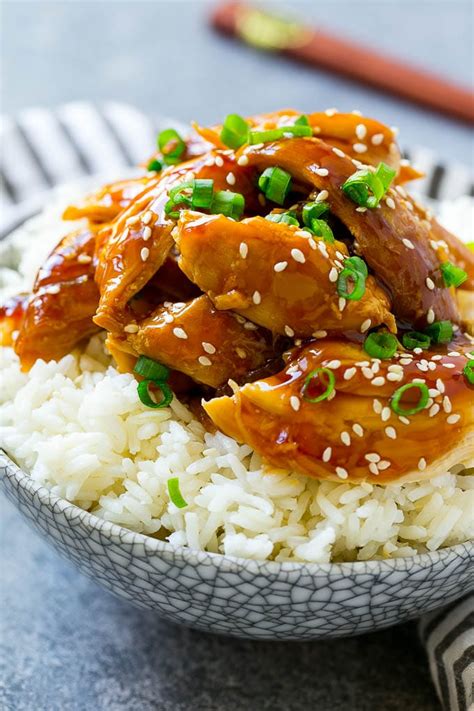 Slow Cooker Teriyaki Chicken - Dinner at the Zoo