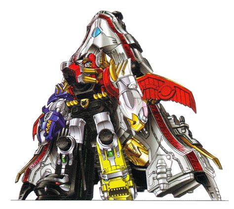 Super Sentai Mecha design art. Goseiger. These are scans of the art in ...