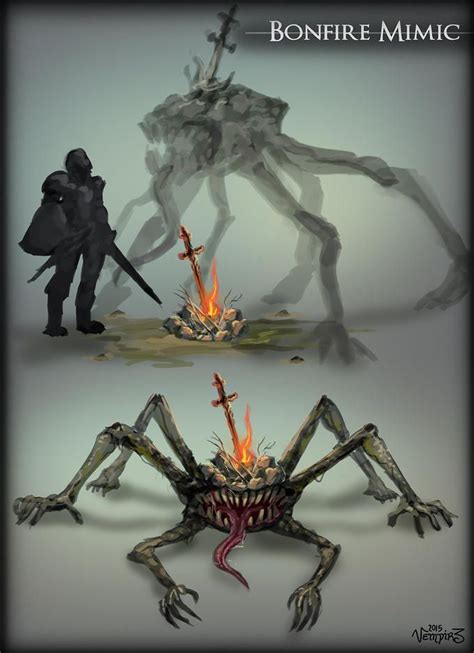 Mimic Bonfire | Dark Souls | Dark souls art, Dark souls, Soul art