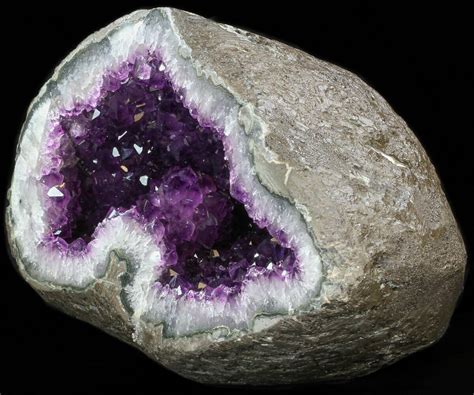 11.7" Dark Amethyst Geode From Uruguay- 23 lbs For Sale (#41898 ...