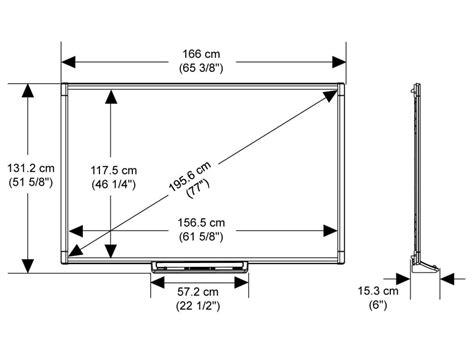 SMART Board SBM680 - 77" Interactive Whiteboard | Touchboards