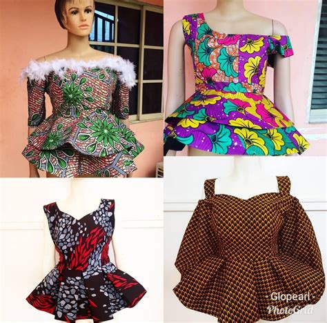 Trendy Ankara Tops Designs To Rock This Christmas Season (40 Styles)