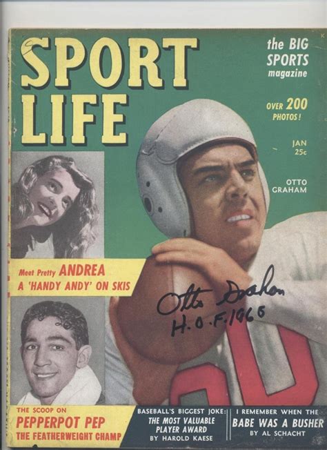 ifgkjfjhn | Otto graham, Sports magazine, Sports