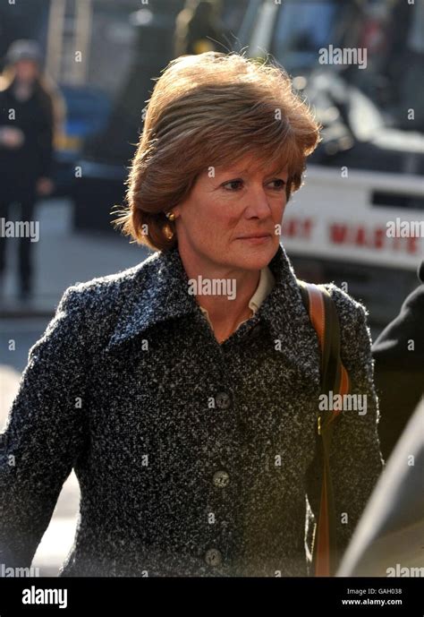 Lady Sarah McCorquodale arrives at London's High Court to give evidence for the inquest into the ...