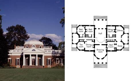 Jeffersonian Architectural Details | 875. THOMAS JEFFERSON. Monticello ...