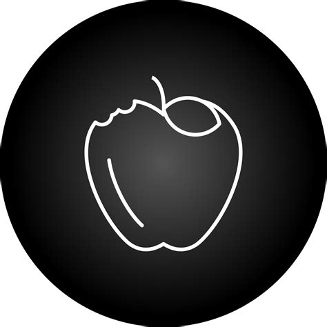 Apple Vector Icon 23397001 Vector Art at Vecteezy