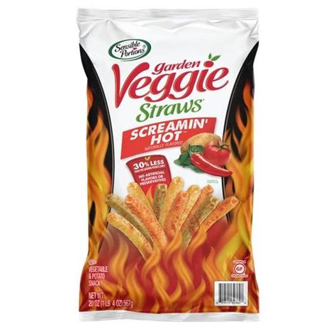 Sensible Portions Screamin’ Hot Veggie Straws, 20 oz. Reviews 2021