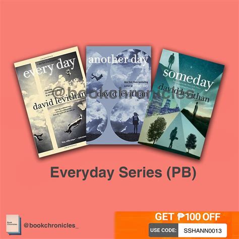 lEveryday Series (Everyday, Another day, Someday) -- David Levithan | Shopee Philippines