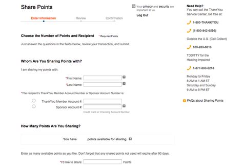 Citi ThankYou Points Transfer Rules