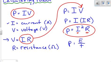 Calculating Power - YouTube