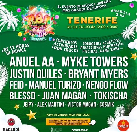 Se cancela definitivamente el Reggaeton Beach Festival de Tenerife