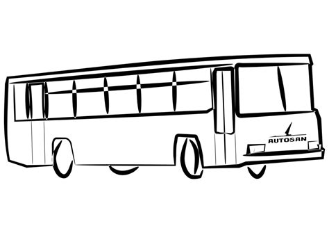 Bus Cartoon Drawing | Free download on ClipArtMag