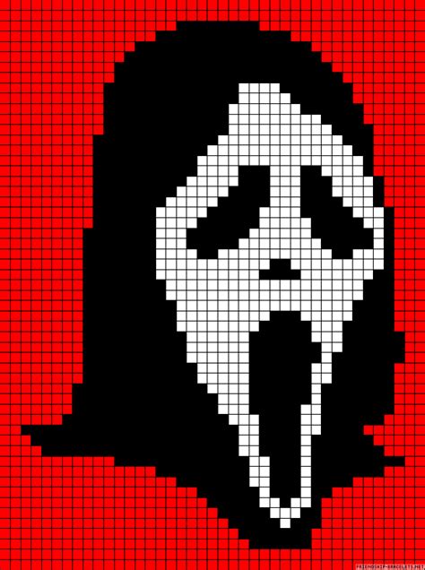 ghostface scream cross stitch | Cross stitch embroidery, Cross stitch ...