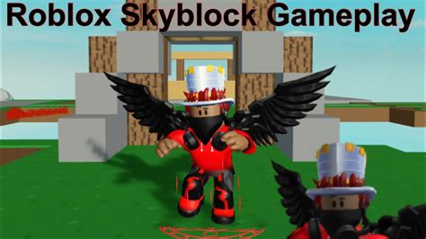 Roblox Skyblock Gameplay - YouTube