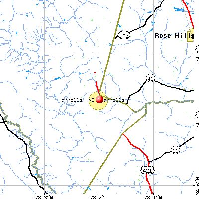 Harrells, North Carolina (NC 28444) profile: population, maps, real ...