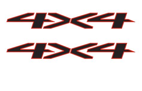 Buy 2019 2020 2021 2022 2023 2024 Chevy Silverado Redline 4X4 Bed Side Decals Stickers Set of 2 ...