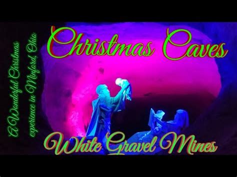 Christmas Caves - Minford Ohio -4k- White Gravel Mines 2019 - YouTube