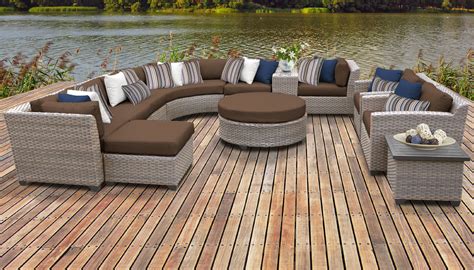 Florence 12 Piece Outdoor Wicker Patio Furniture Set 12a