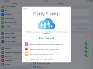 How to set up Family Sharing on your iPad - iPad Kids