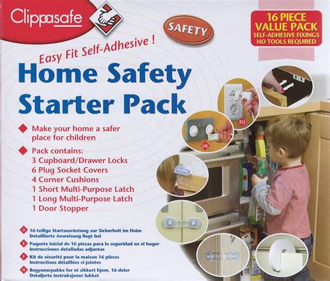 Clippasafe Home Safety Starter Pack - Best For Baby