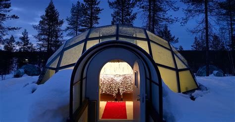 Glass Igloos Northern Lights Kakslauttanen Resort