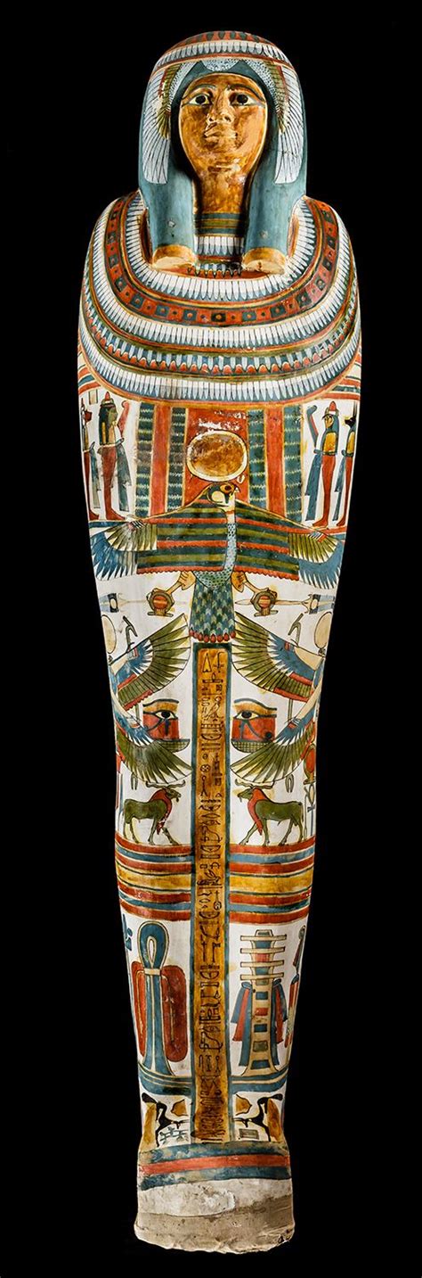 The Mummy and Coffin of Meresamun. Meresamun ("Amun Loves… | Modern egypt, Egypt mummy