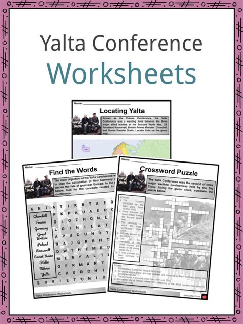 The Yalta Conference Facts, Worksheets & Outcomes For Kids