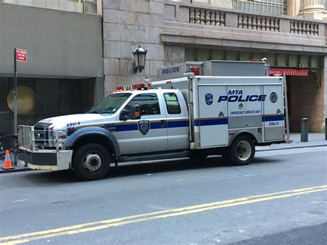 MTA Police Department Emergency Service Unit Ford F550 (Grand Central Station) | Police, Old ...