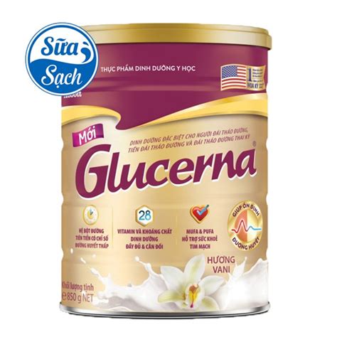 Sữa bột cho người bị tiểu đường Glucerna 850g/400g - Sữa