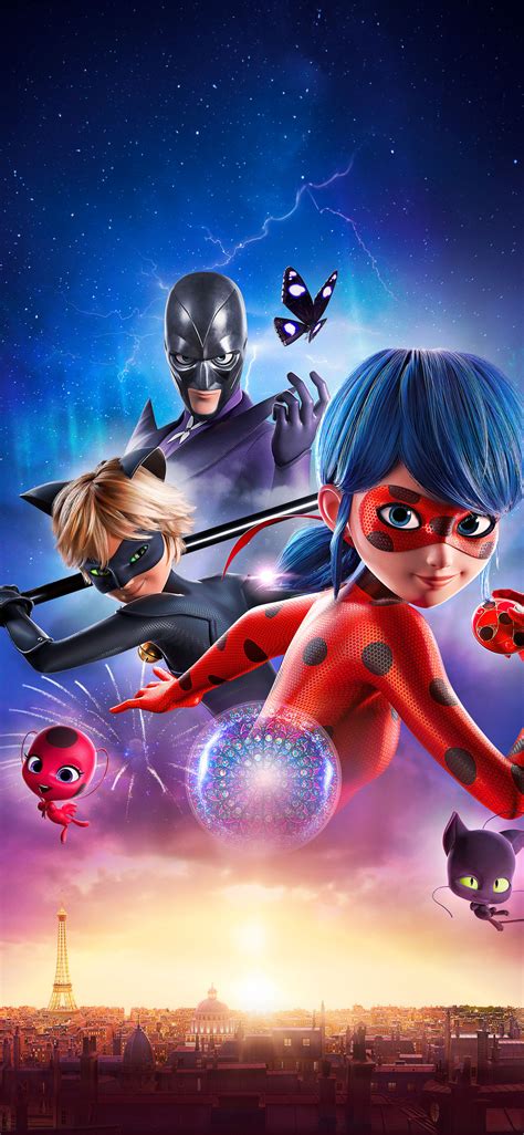 1125x2436 Ladybug And Cat Noir The Movie Iphone XS,Iphone 10,Iphone X ...