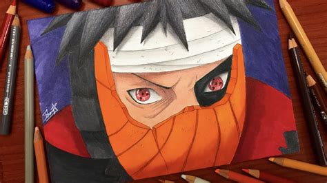 Obito Broken Mask Pfp - canvas-canvaskle